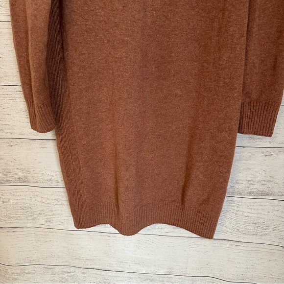 Vince Vince V Neck Cashmere Wool Sweater Dress - Picture 11 of 14